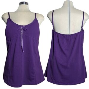 FMX Design Studio Purple Straps Top Size XL